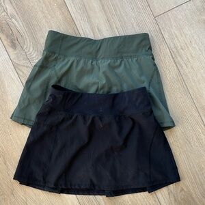 Black Athletic Skort